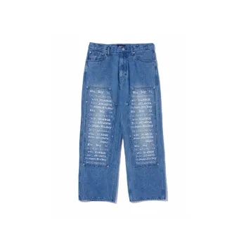XLARGE Blu Boy Collaboration Jeans Unisex