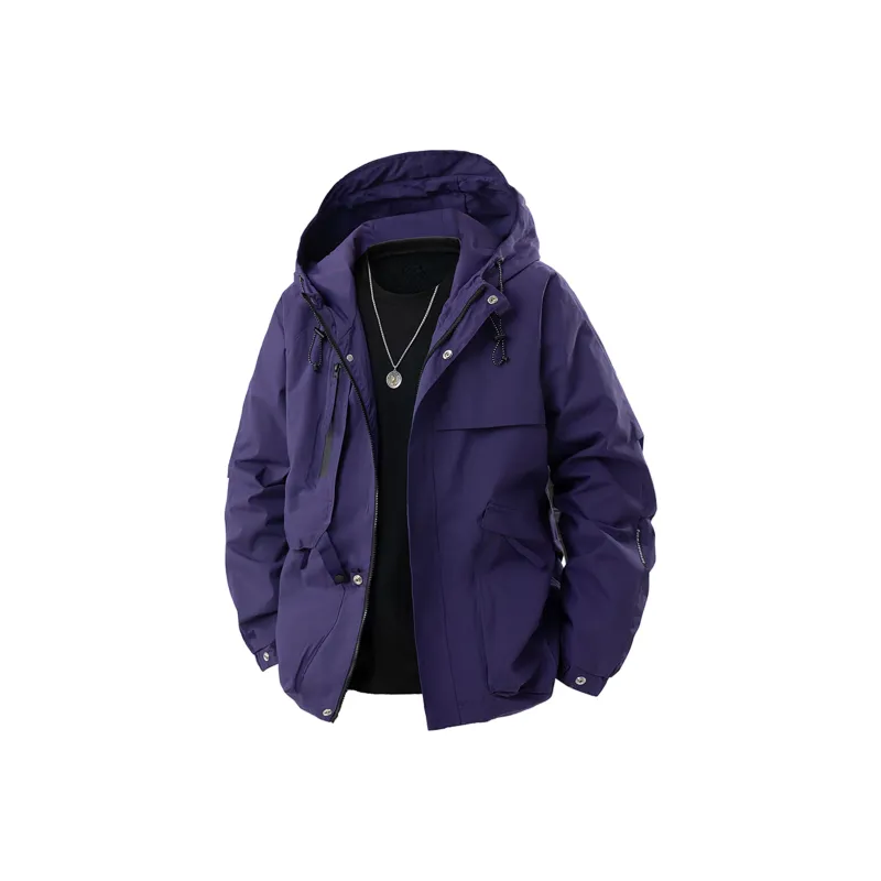 GDRX Jackets Coats Unisex Sandy Salt Red-10