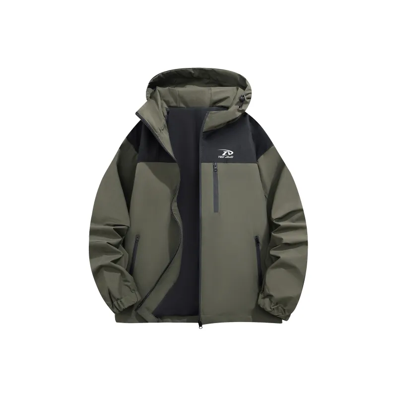 T&D JOJO Jackets Coats Unisex Black-5