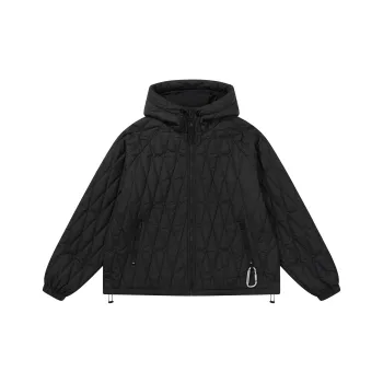 HARSH AND CRUEL Puffer Jacket Unisex Black