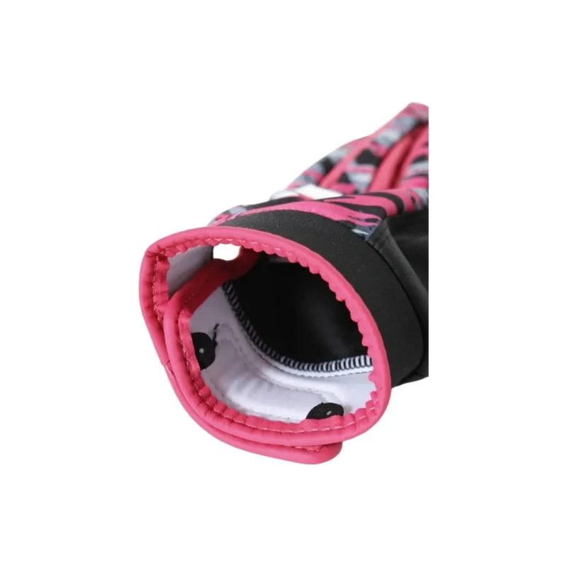 Adidas Baseball Gloves Batter's Glove PU Polyurethane Unisex Pink/Black Color-3