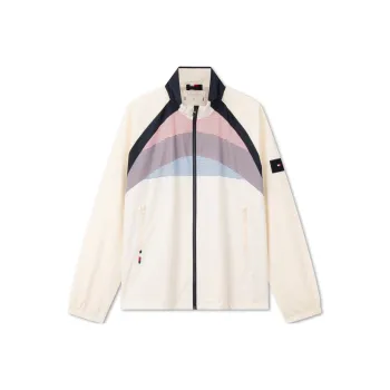 Tommy Hilfiger Jacket Men's Ecru Patchwork