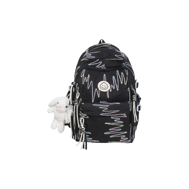 DCLOUD Nylon Backpack Women's Multicolor-7