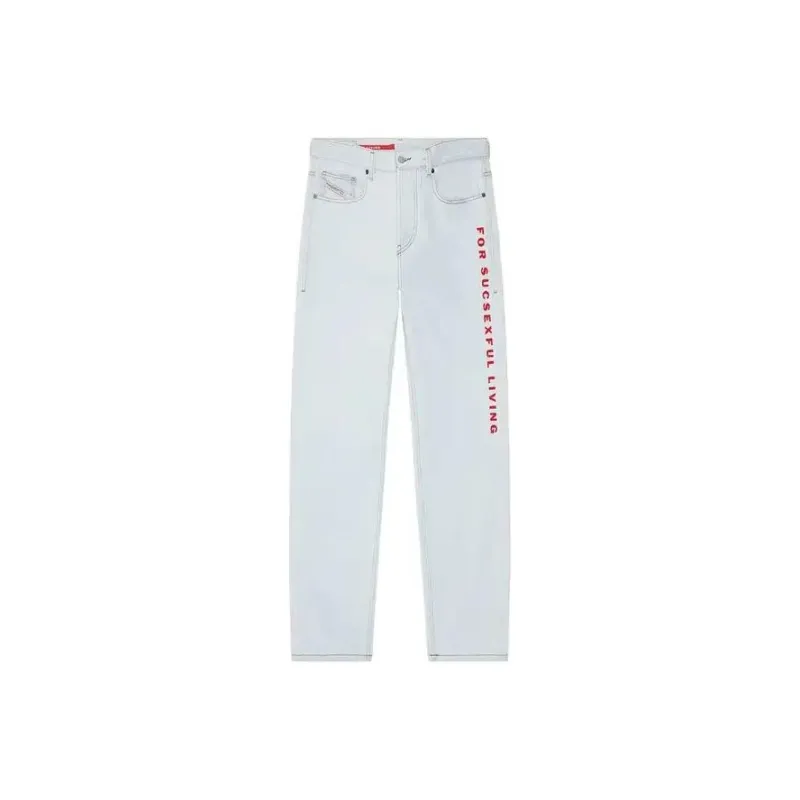 Durex X DIESEL X Durex Co-branded SS23 Jeans Men Light Blue-0