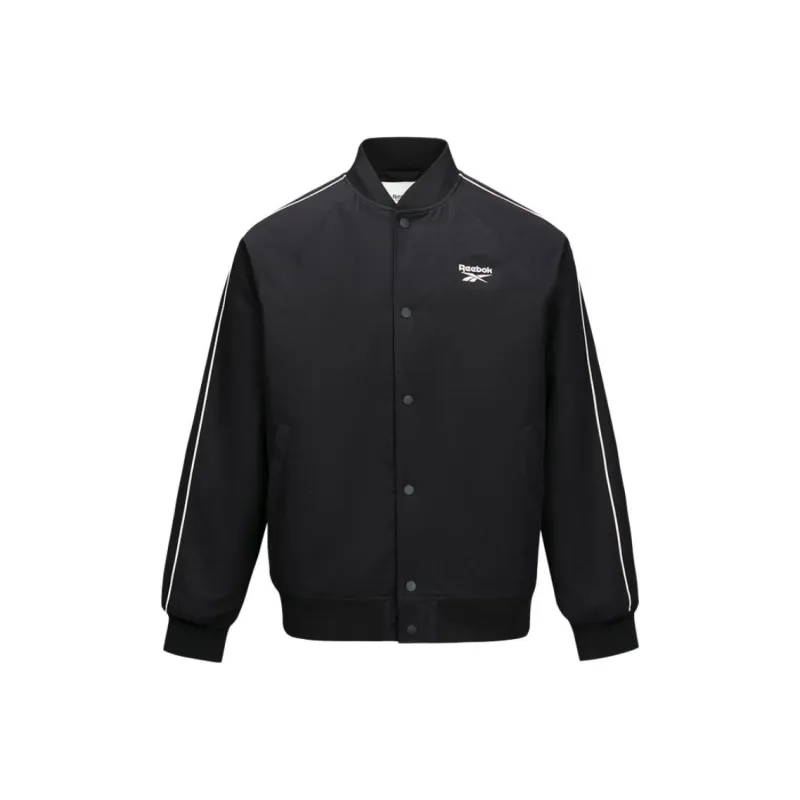 Reebok Stand Collar Sports Jackets & Coats Unisex Black-0