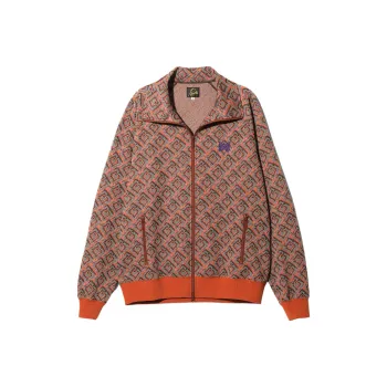 Needles Patterned Printed Track Sweatshirt