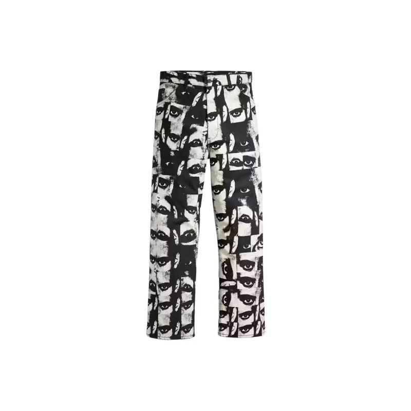 Levi’s Cargo Pants Unisex Black White-0