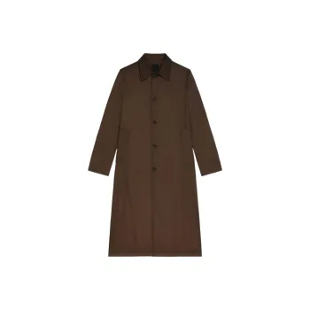 Givenchy Trench Coat Men's Brown