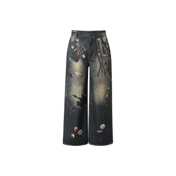 REMODUTION Jeans Unisex Navy Blue
