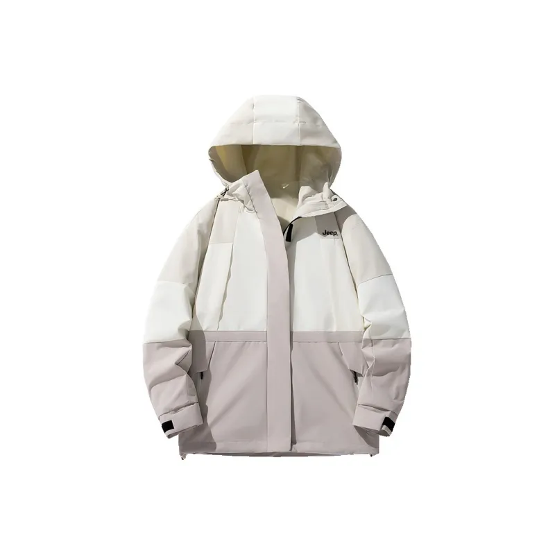 Jeep Detachable Hat Trench Coat Jackets & Coats Unisex-7