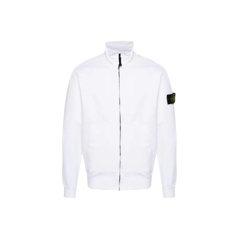 STONE ISLAND Compass Cotton Zip up Hoodie-0