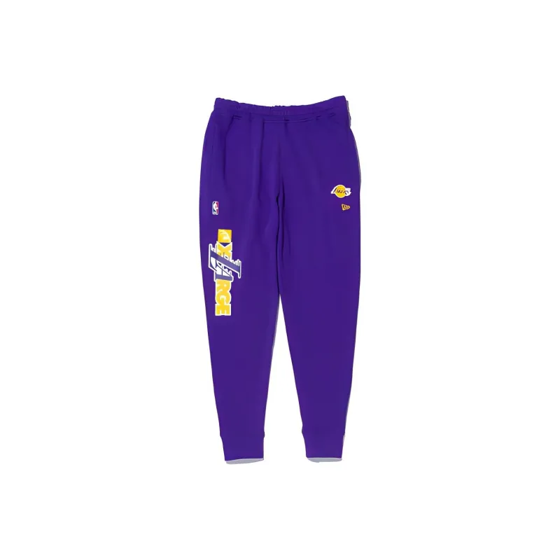 Xlarge X Nba X New Era New Era SS22 X XLARGE X NBA Knitted Sweatpants Unisex Purple-0