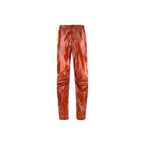 Ferragamo Cargo Pants Men Orange Red