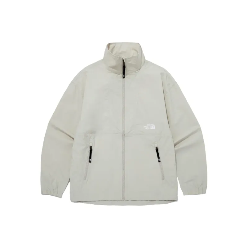 THE NORTH FACE Trench Coat Men's Gray White-0