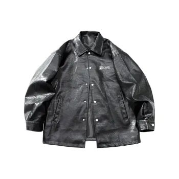 FAX FOR FMACM Leather Jacket Unisex