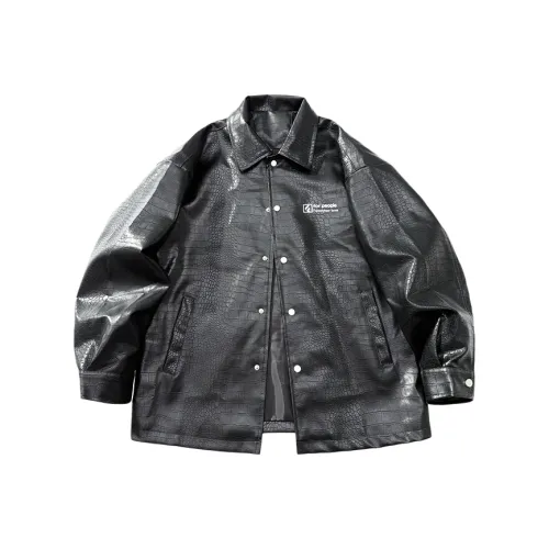 FAX FOR FMACM Leather Jacket Unisex