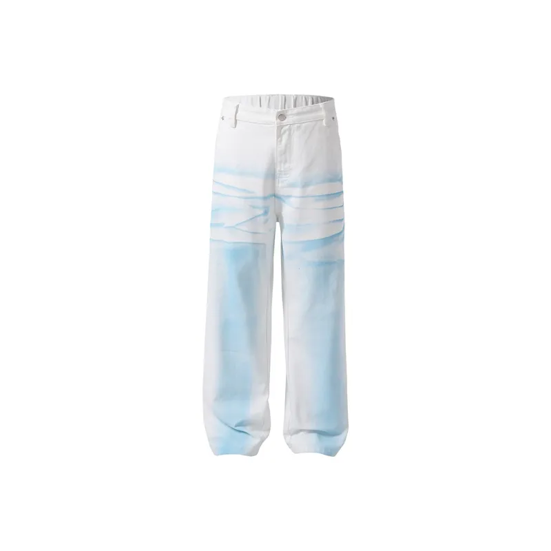 KGK Jeans Men White-0