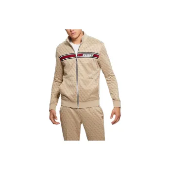 GUESS Eco Korbin Track Jacket Jackets Coats Men's Khaki