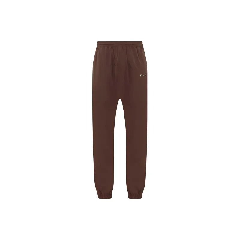 OFF-WHITE SS22 Knitted Sweatpants Men Coffee-0