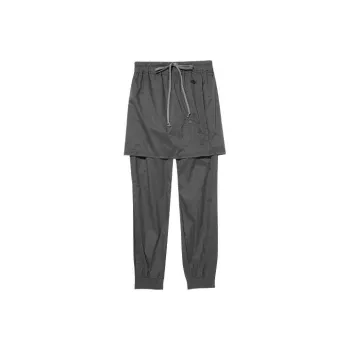 Rick Owens X Champion Casual Pants Unisex Gray
