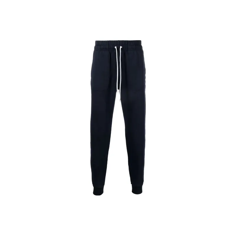 Maison Kitsune Knitted Sweatpants Men Navy-0