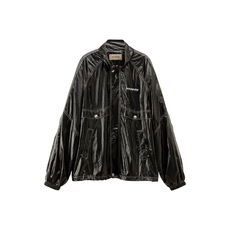 NO ONE ELSE Jackets Coats Unisex Black-0