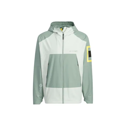Adidas x National Geographic Jackets Coats Men's Dusty Green