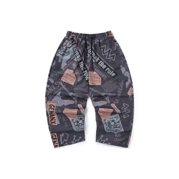 GENANX Casual Pants Unisex Dark Gray