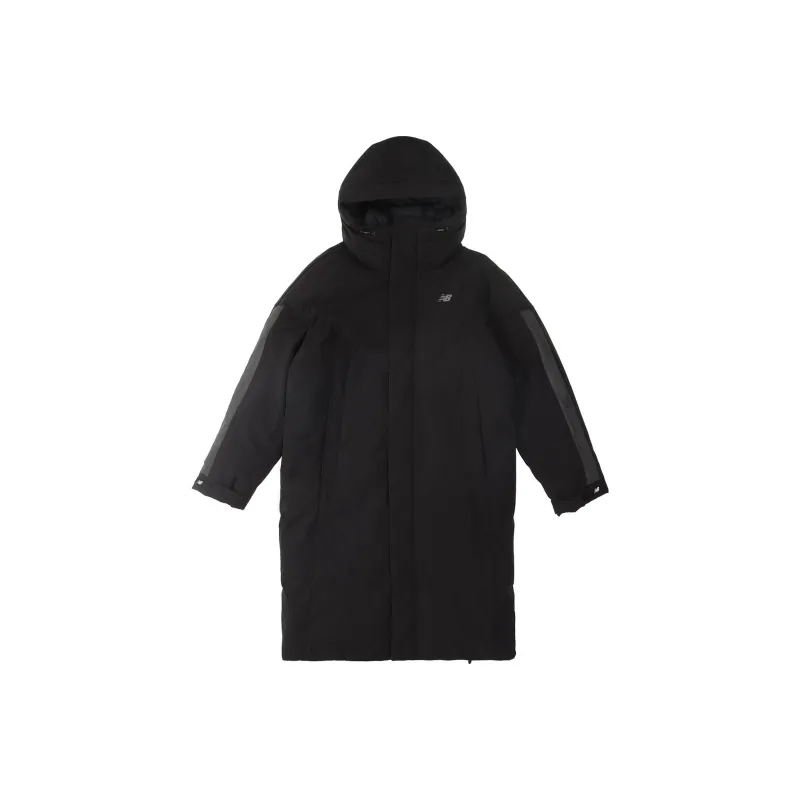 New Balance Parka Coats Men Black-0