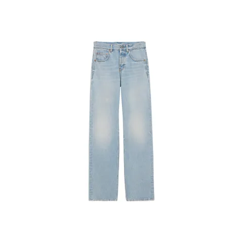 SAINT LAURENT Mid Straight Baggy Jeans