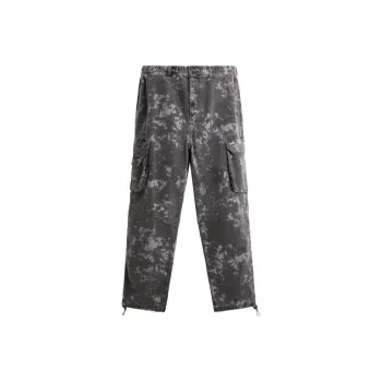ZARA Cargo Pants Men Purple