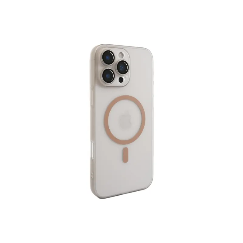 Sopi Acrylic Material Mist Skin Matte Magnetic Phone Cases Compatible With IPhone 16/15 Pro Max/Apple 13/14 Pro/Max-5