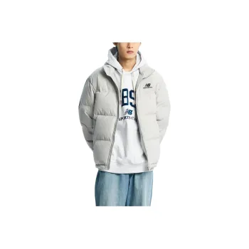 New Balance Down Jacket Unisex Light Gray