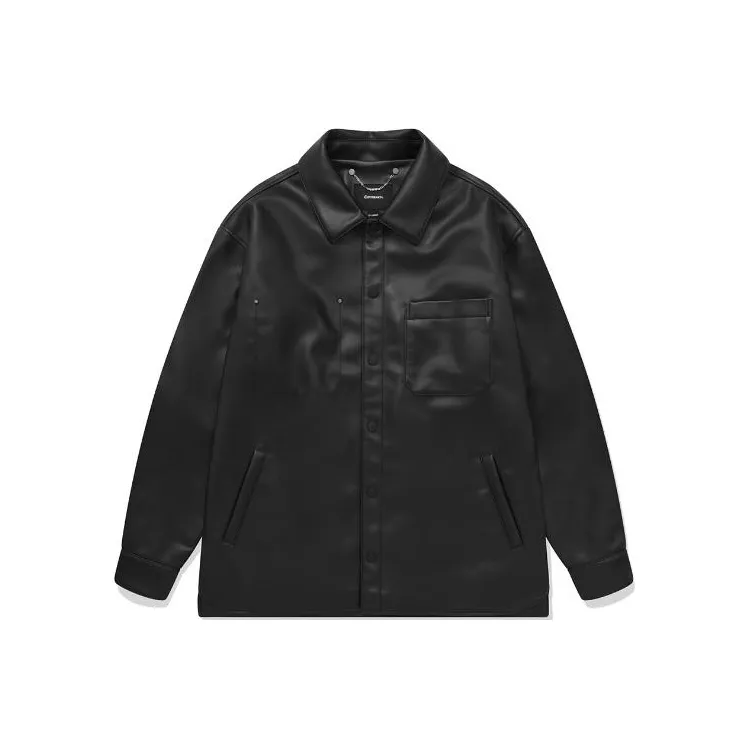 COVERNAT Leather Jackets Unisex Black-0