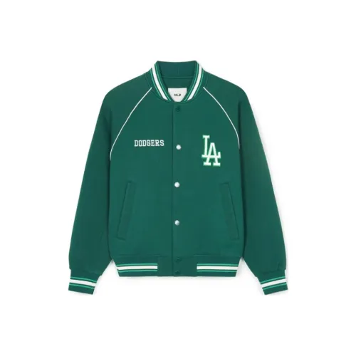 MLB Dodgers Jackets Coats Unisex Green