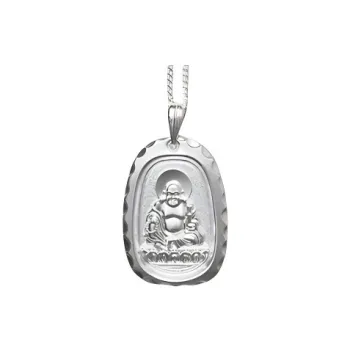 Old Qingyun Silver Building 999 Fine Silver Pendants Unisex