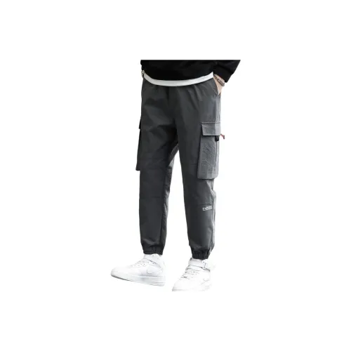 Tonlion Cargo Pants Men's Dark Gray