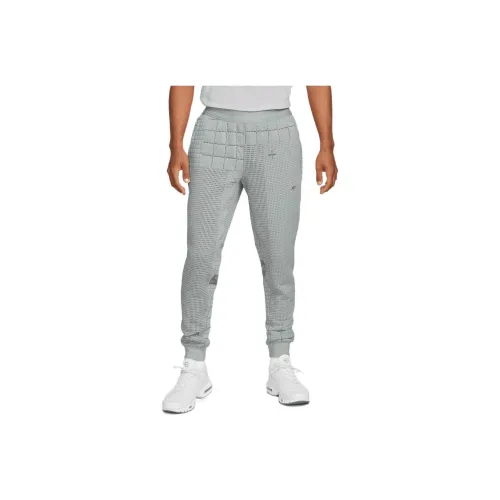 Nike Knitted Sweatpants Men Light Green