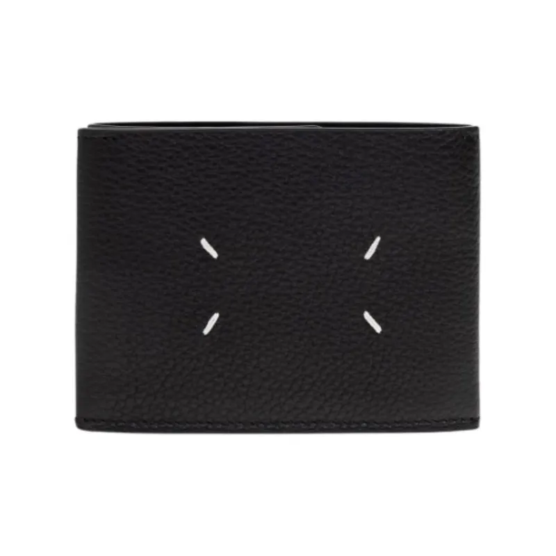 Maison Margiela Leather Card Holder Unisex Black-2