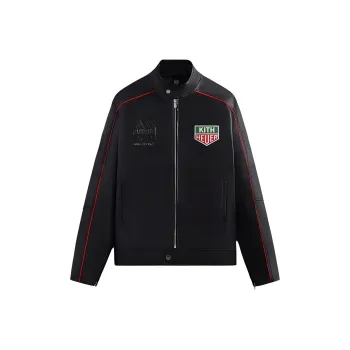 KITH X Tag Heuer Formula 1 Leather Racing Jacket