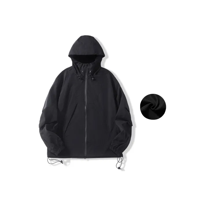 I'm David Jackets Coats Unisex Black-3