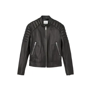 Sandro Zipped Biker Jacket