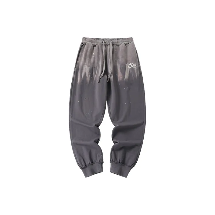 LAMLICKA Knitted Sports Pants Unisex Gray-0