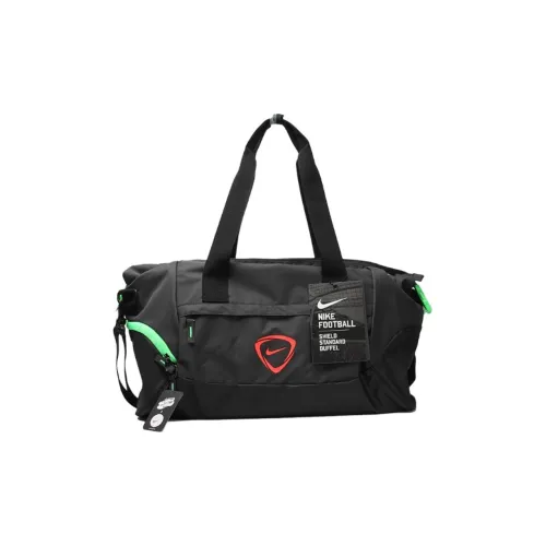 Nike Polyester Portable One Shoulder Travel Bag Men's Black