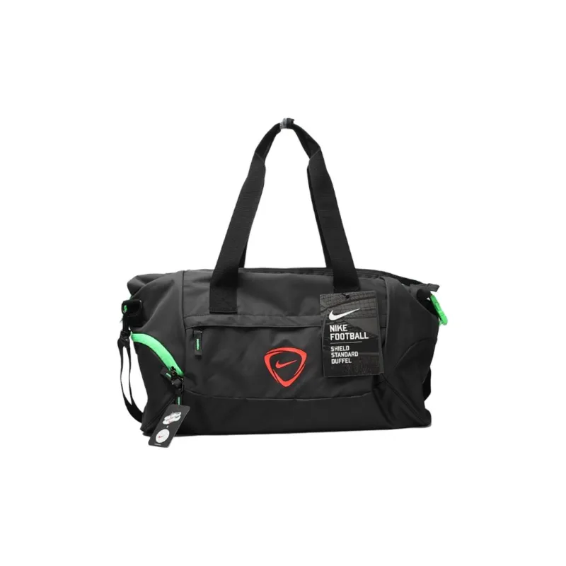 Nike Polyester Portable One Shoulder Travel Bag Men's Black-0