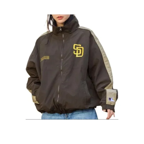 MLB San Antonio Spurs FW24 Jacket Unisex Dark Brown
