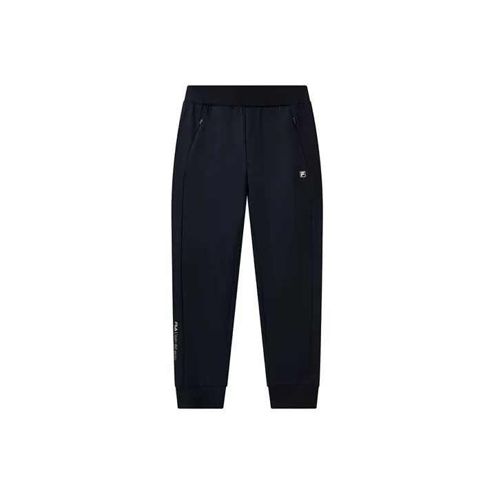 FILA Knitted Sweatpants Men Legend Blue-0