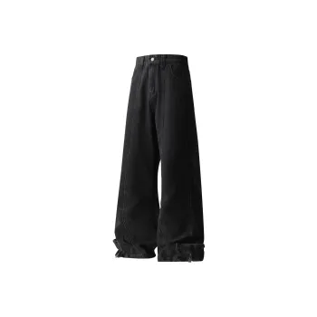 David Bakken x DAOMEIXIONG LIANMINGKUAN Jeans Unisex Black