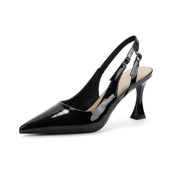 Varib Flared Heel High Heels 7cm Women's