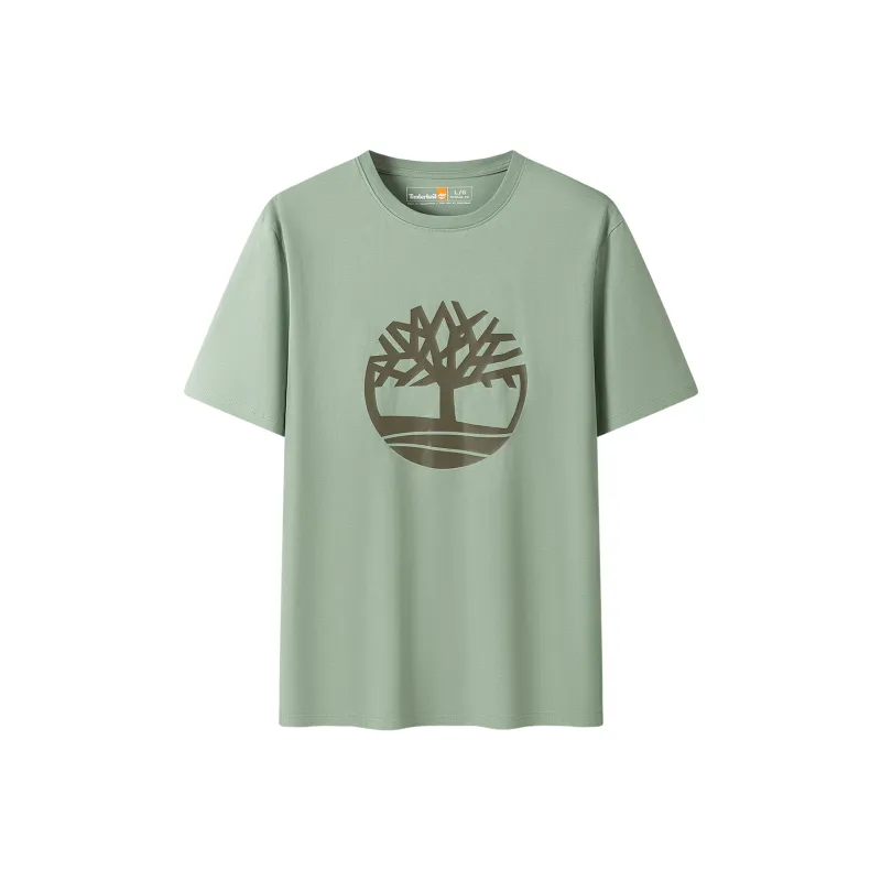 Timberland T Shirt Men's EC6 Light Green-0